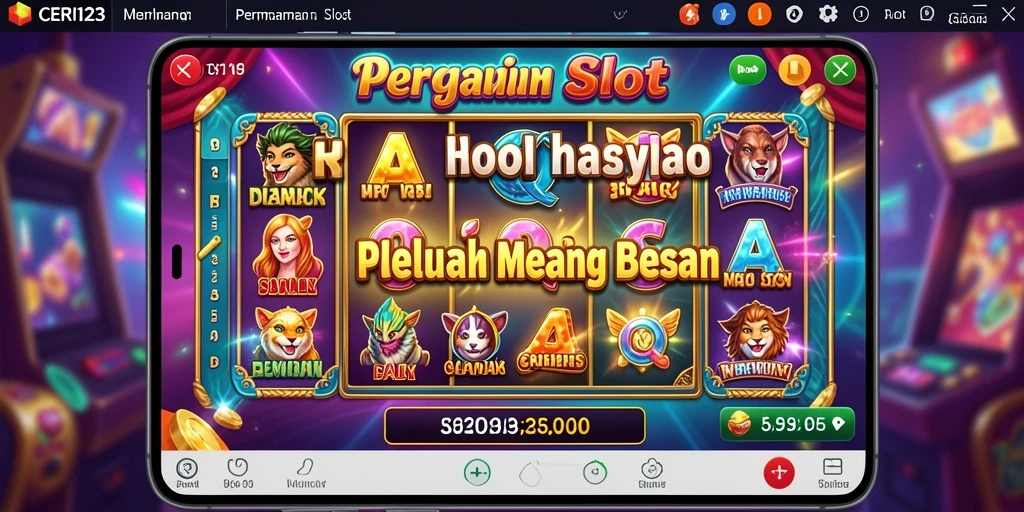 Tampilan gameplay CERI123 yang menarik dan penuh warna.