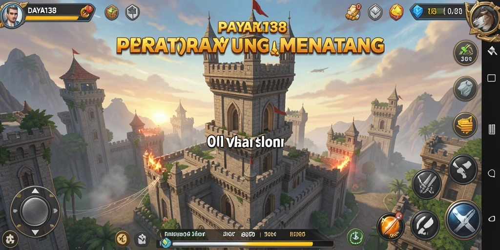 Tangkapan layar menunjukkan aksi mendebarkan dalam game Tower Defense.