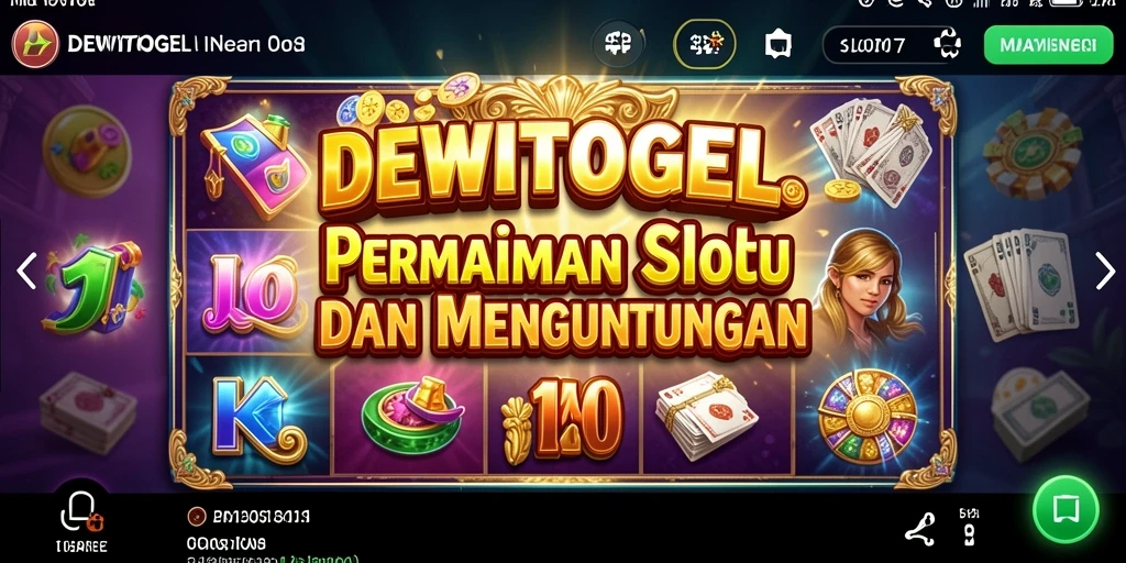 Tampilan gameplay DEWITOGEL yang menghibur dan grafis menawan.