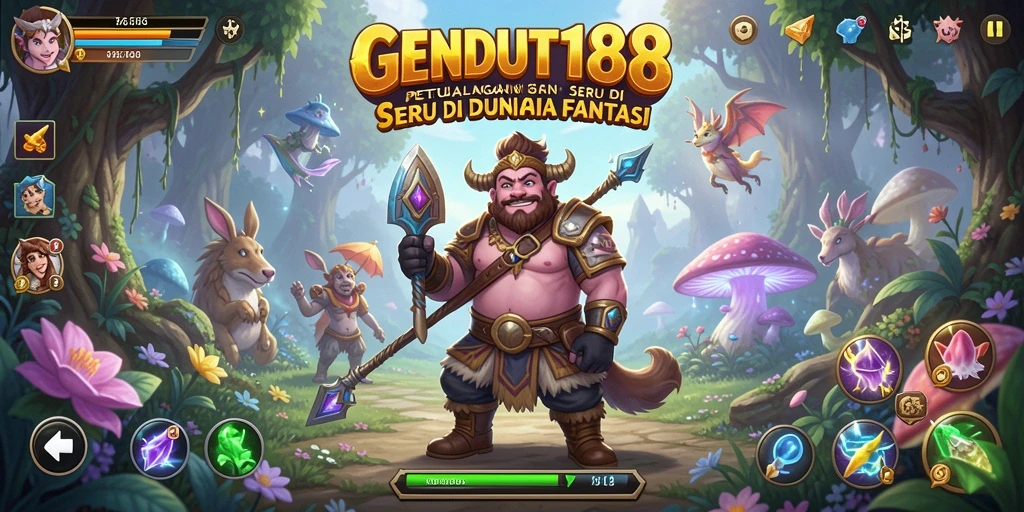 Screenshot gameplay GENDUT188 menampilkan aksi petualangan yang mendebarkan.