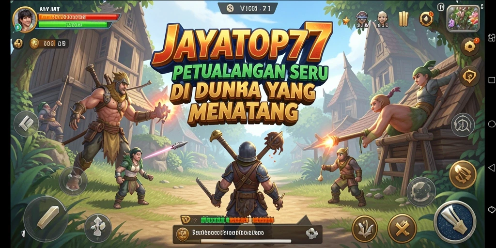 Tampilan gameplay seru dari JAYATOP77 yang penuh petualangan.