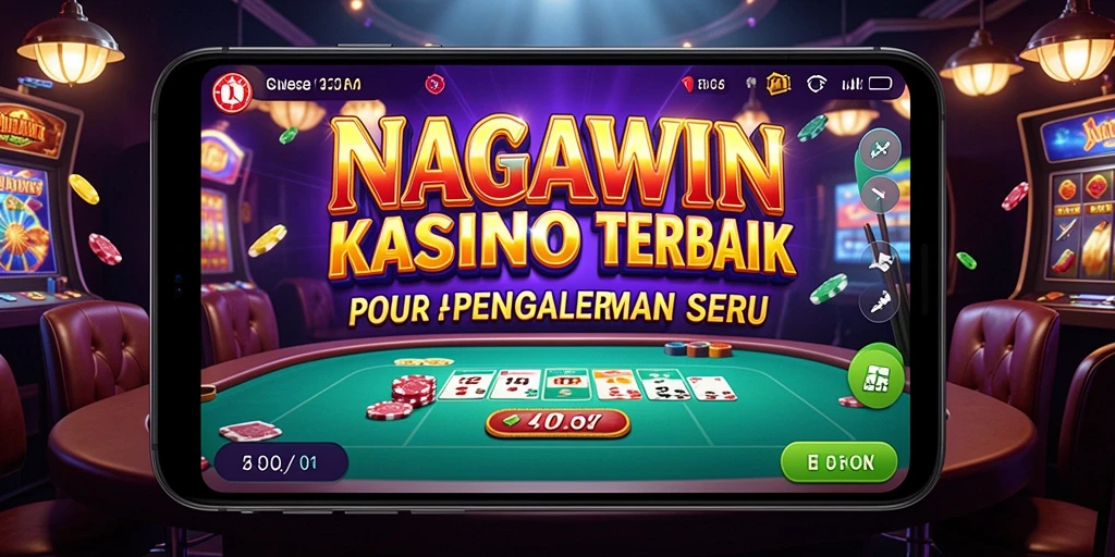 Tampilan gameplay NAGAWIN yang seru dan menantang.