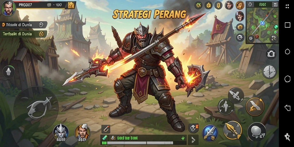Tampilan gameplay PRG007 yang penuh aksi dan strategi.